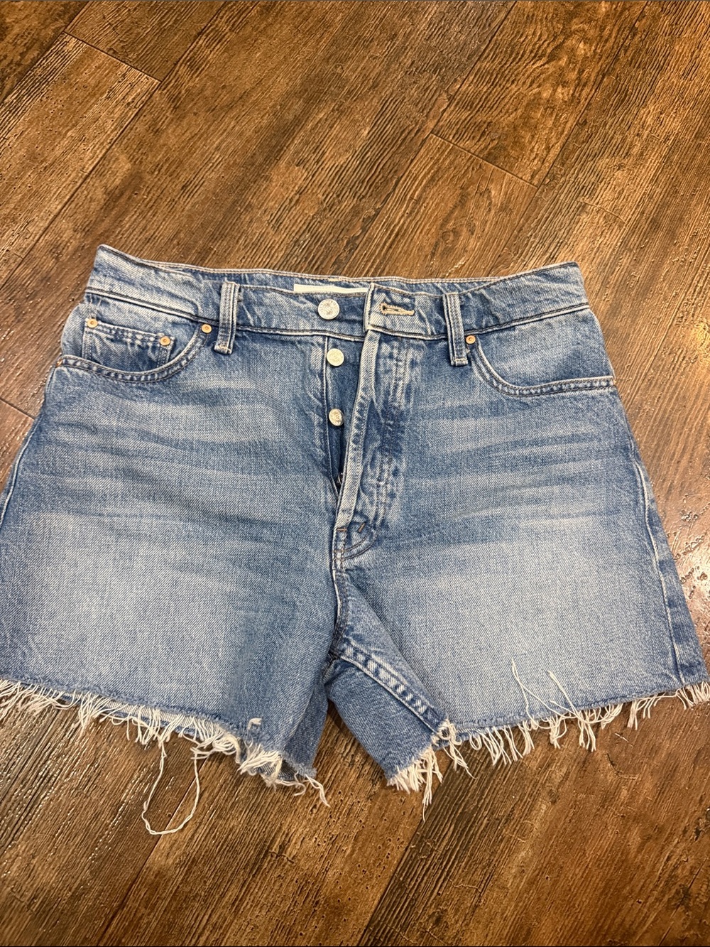 Mother The Skipper Short N’ Long Fray Leap at the Chance Shorts